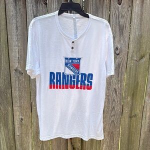 New York Rangers White Jersey Shirt